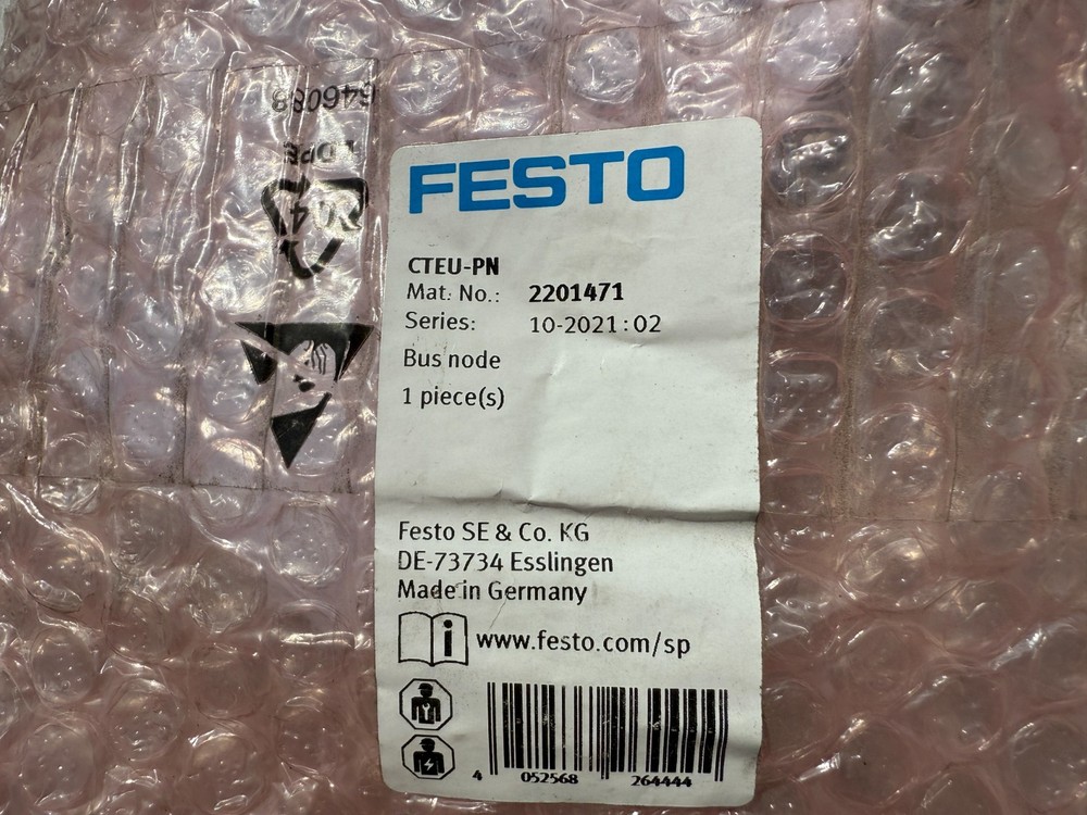 FESTO CTEU-PN BUS NODE 220471 NEW #342158