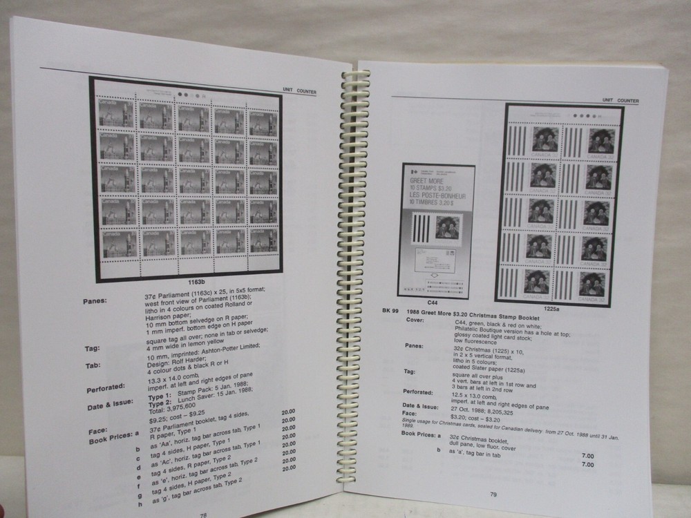 Standard Catalogue of Canadian Booklet Stamps 3rd Edition by Bill McCann