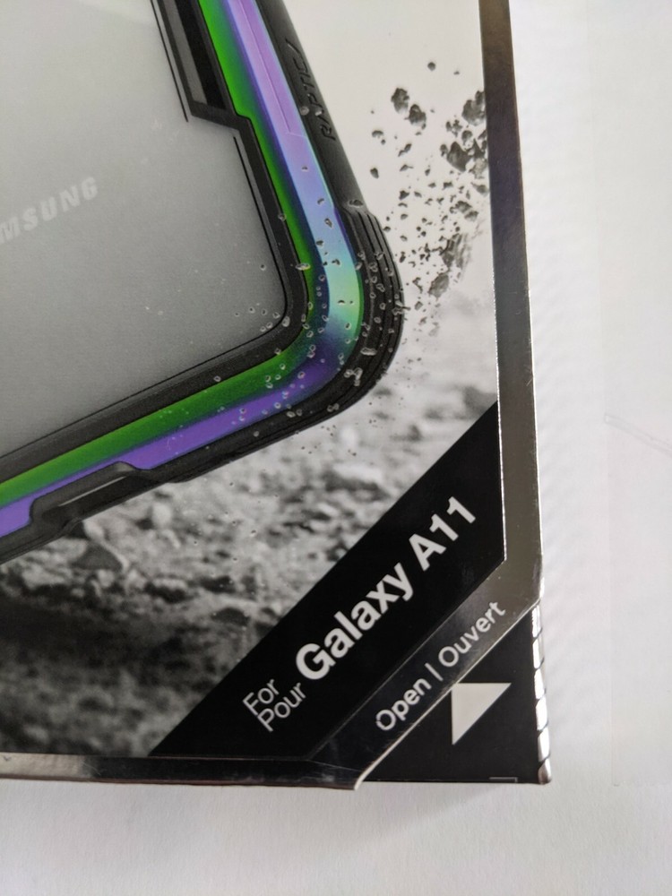 Raptic Shield Multi Color Case for Galaxy A11 - 10 ft drop tested Shield New