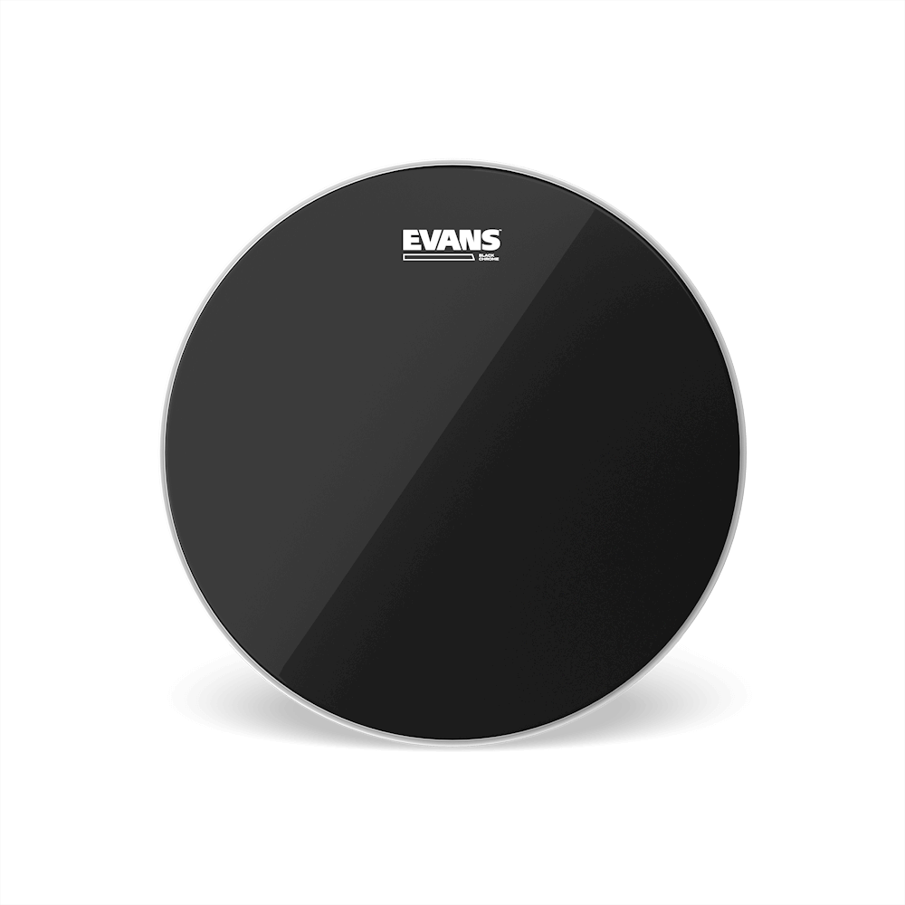 Evans Black Chrome Drum Head - 13"