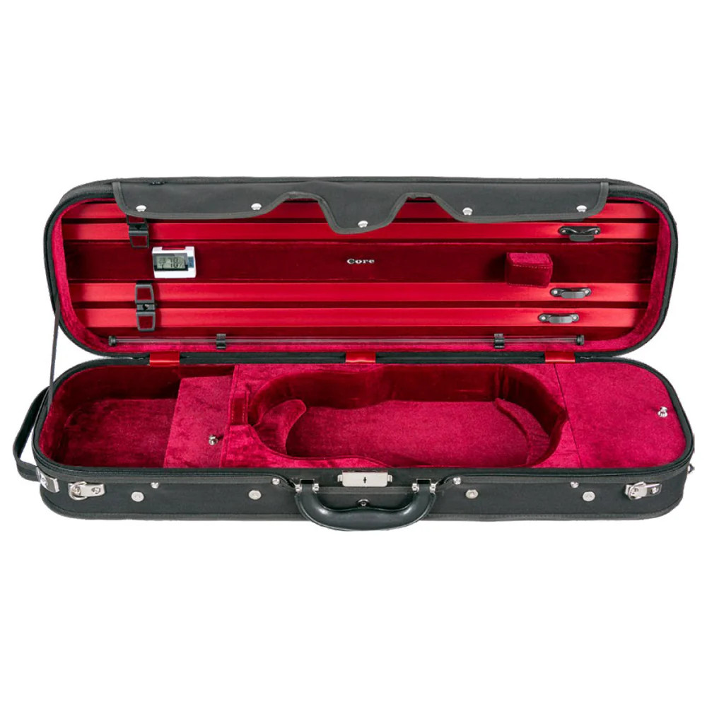 CC500 Core Oblong Violin Case - Red