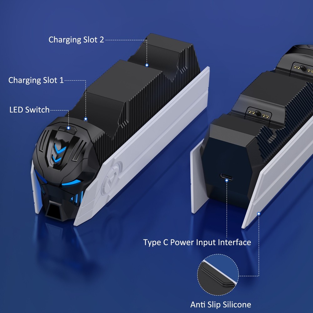 Wireless PS5 Controller Charger PS5 Charging Station for DualSense Playstation 5