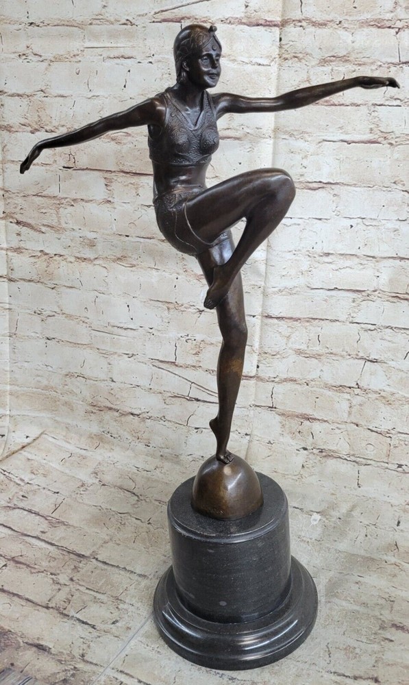Bronze Sculpture, Hand Made Statue Abstract Modern SOLID ABSTRACT Deocrative