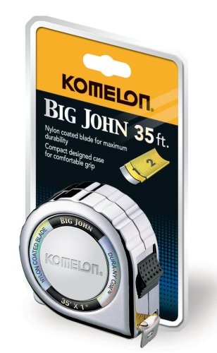 Tape Measure 1 In x 35 ft Closed - 18" Package Length