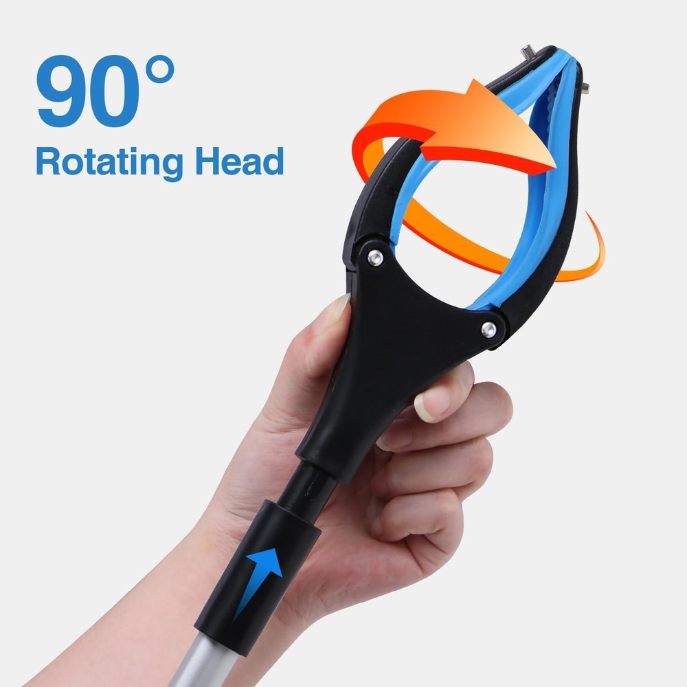 2-Pack 32" Grabber Reacher Tool, Strong Grip, Magnetic