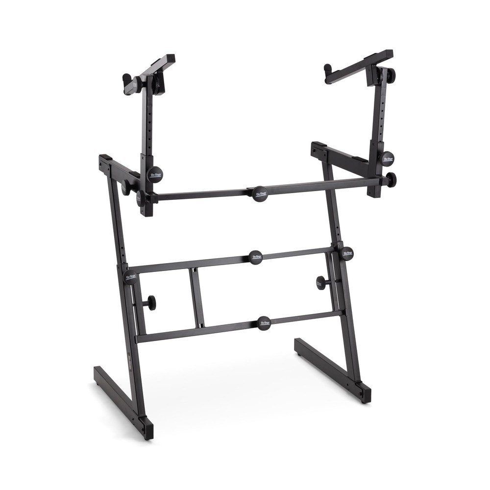 Folding Z Keyboard Stand with Second Tier - On-Stage
