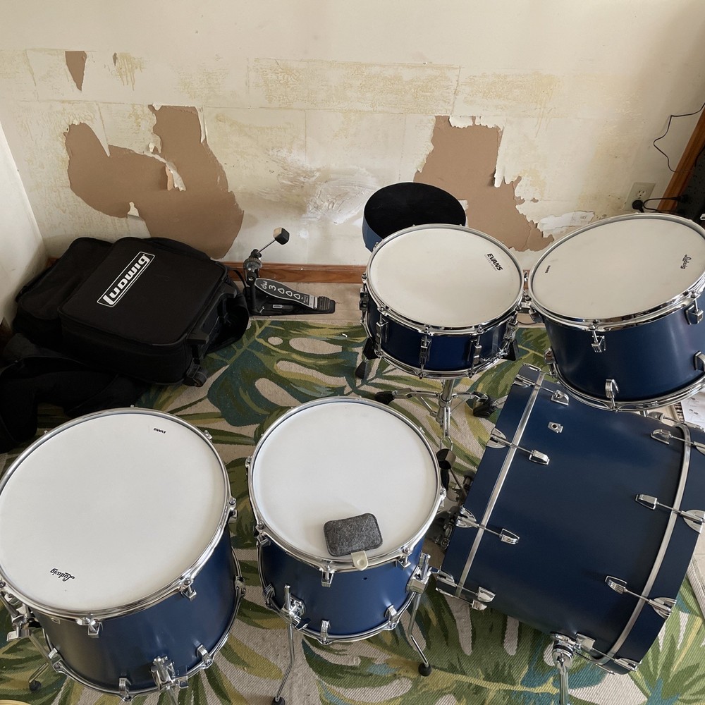 Ludwig Heritage Cherry 4 Piece Shell Pack.