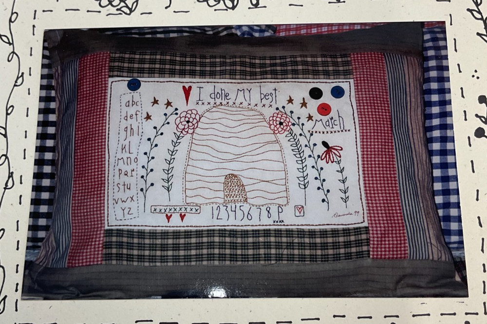 I HAVE DONE MY BEST HAND EMBROIDERY PATTERN LEAFLET- 2 CHOICES