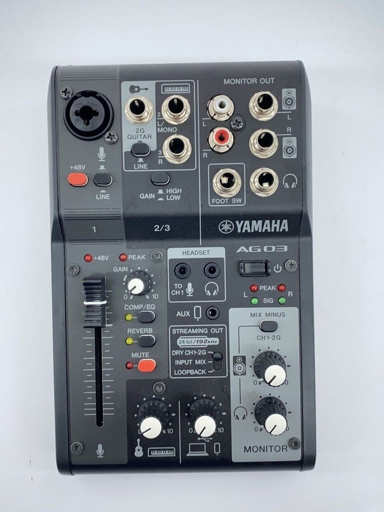 YAMAHA AG03MK2 MIXER Used