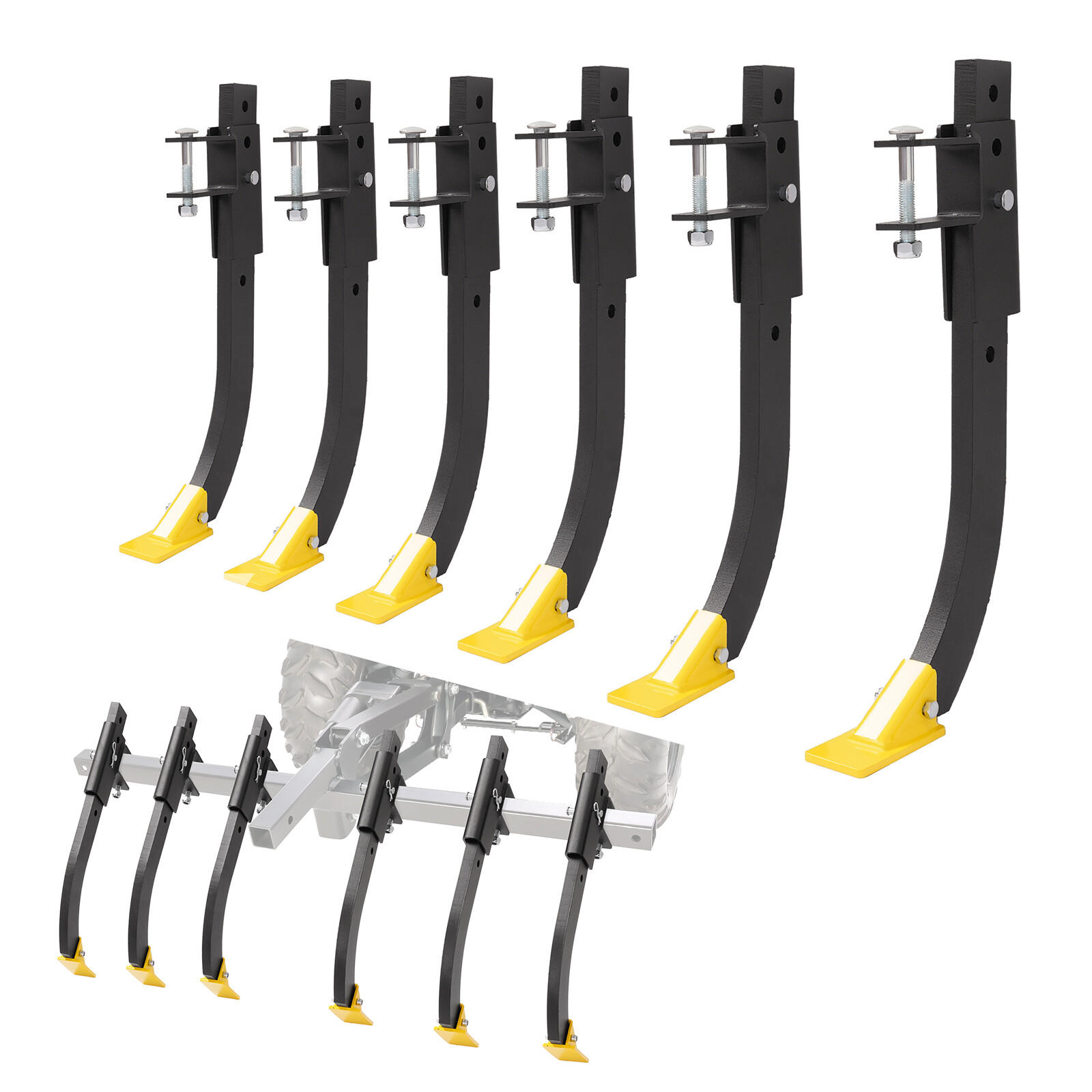 6 Steel Scarifier Shank w/Hardware For ATV/UTV Manual Implement Lift 1 Point