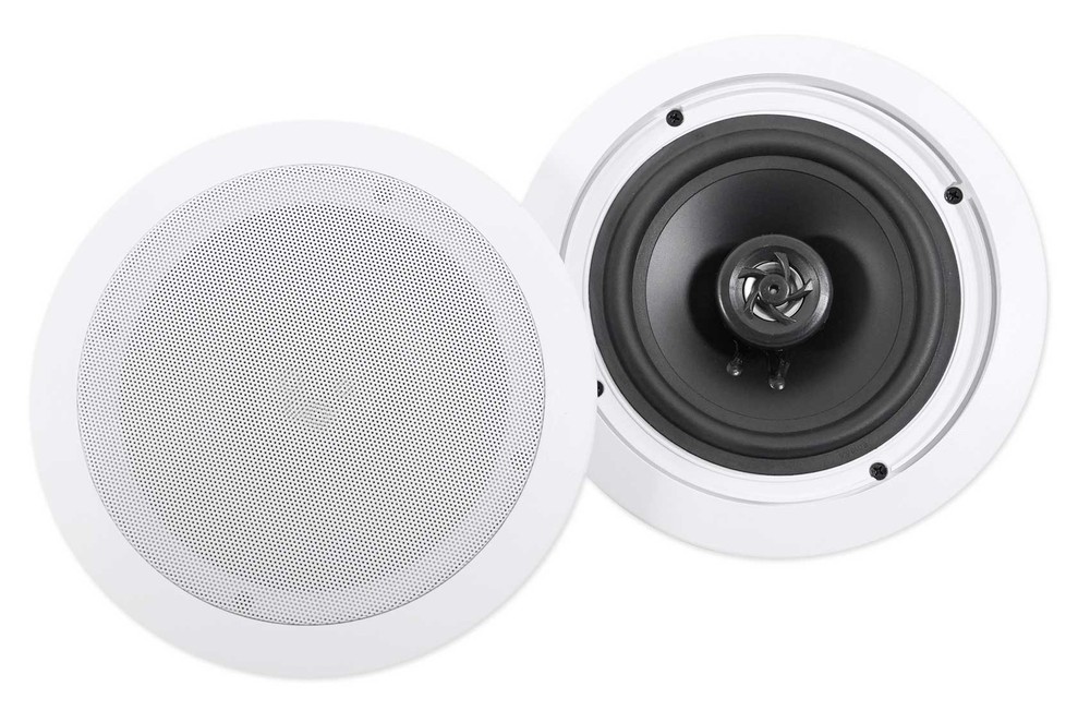 Rockville 4-Zone Matrix Multi Source Amplifier+(20) 6.5" White Ceiling Speakers