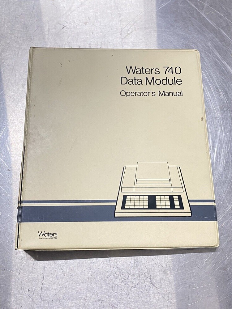 Waters 740 Data Module Chromatography - Users Guide / Instructions Manual
