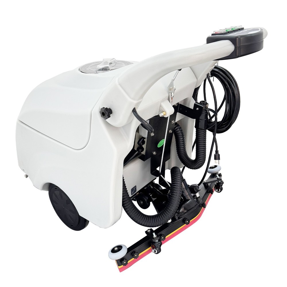 110V 16.3" Wire-type Commercial Automatic Floor Scrubber Machine 8.2+6.1Gallons