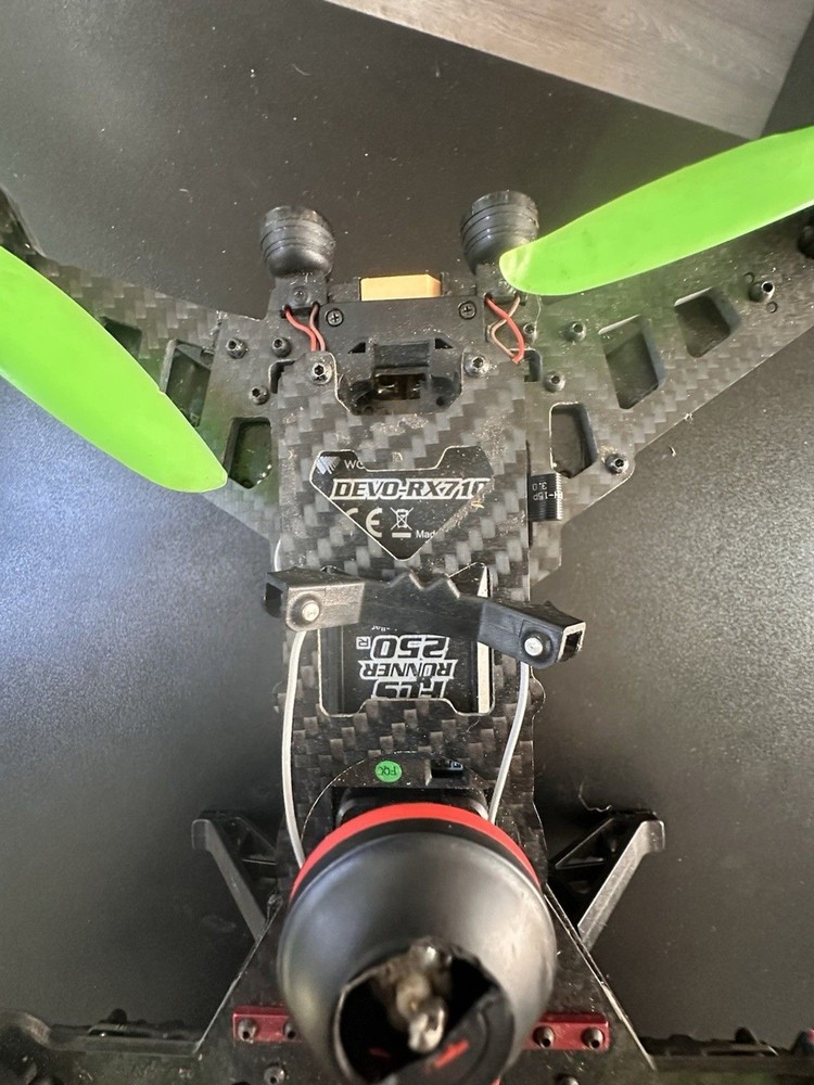 Racing FPV Quadcopter Drone Lot & Radio