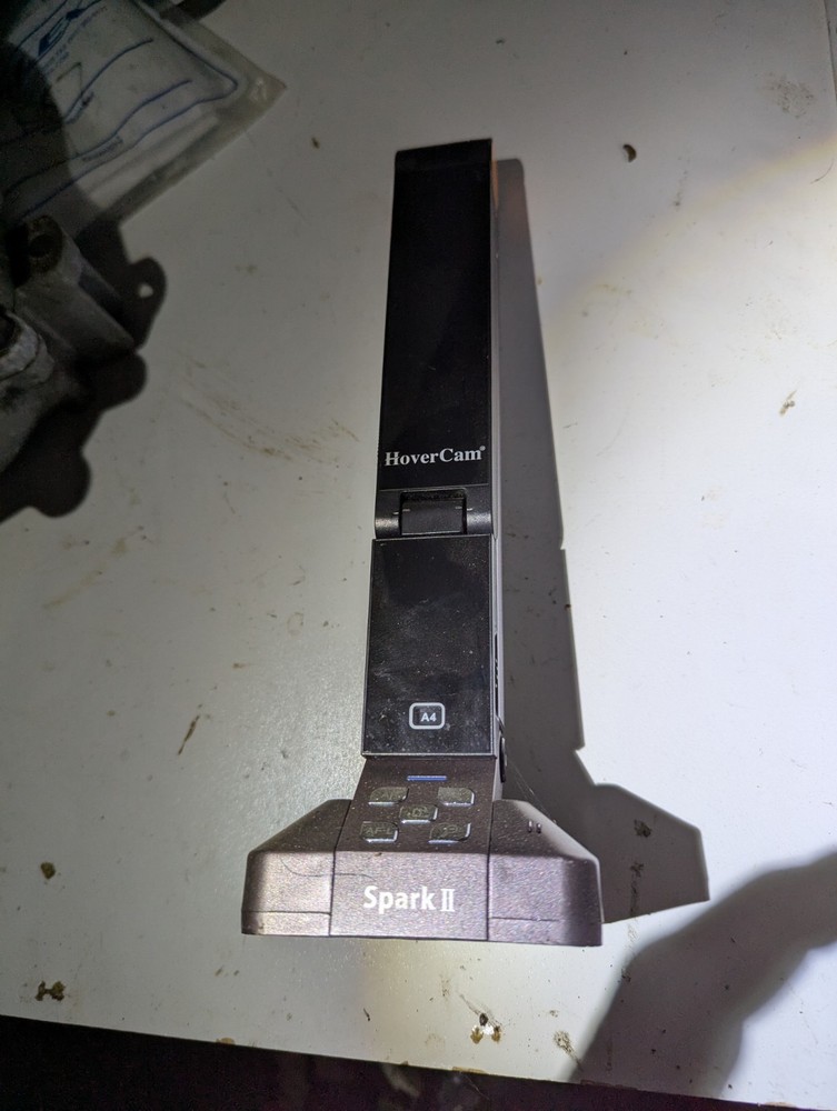 Hovercam Spark II 2 Document Camera Scanner 13MP Resolution & USB Cable