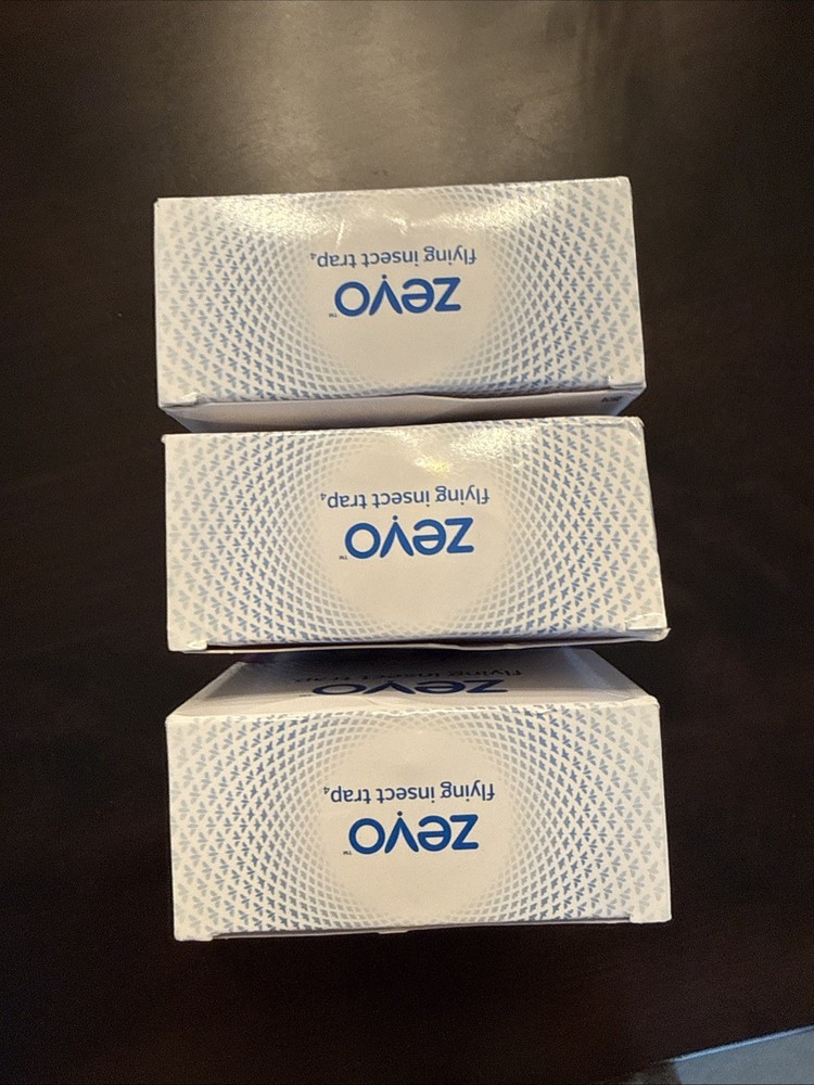 3 Boxes: ZEVO Flying Insect trap (2 Refill Cartridges)