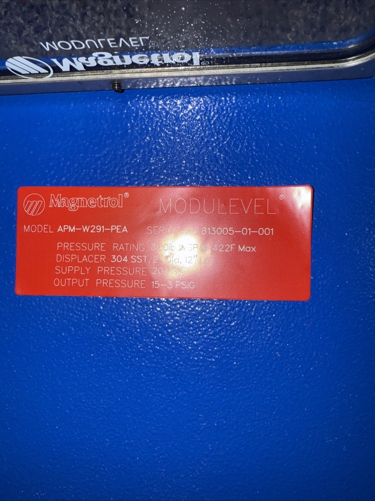 Magnetrol Modulevel APM-W291-PEA