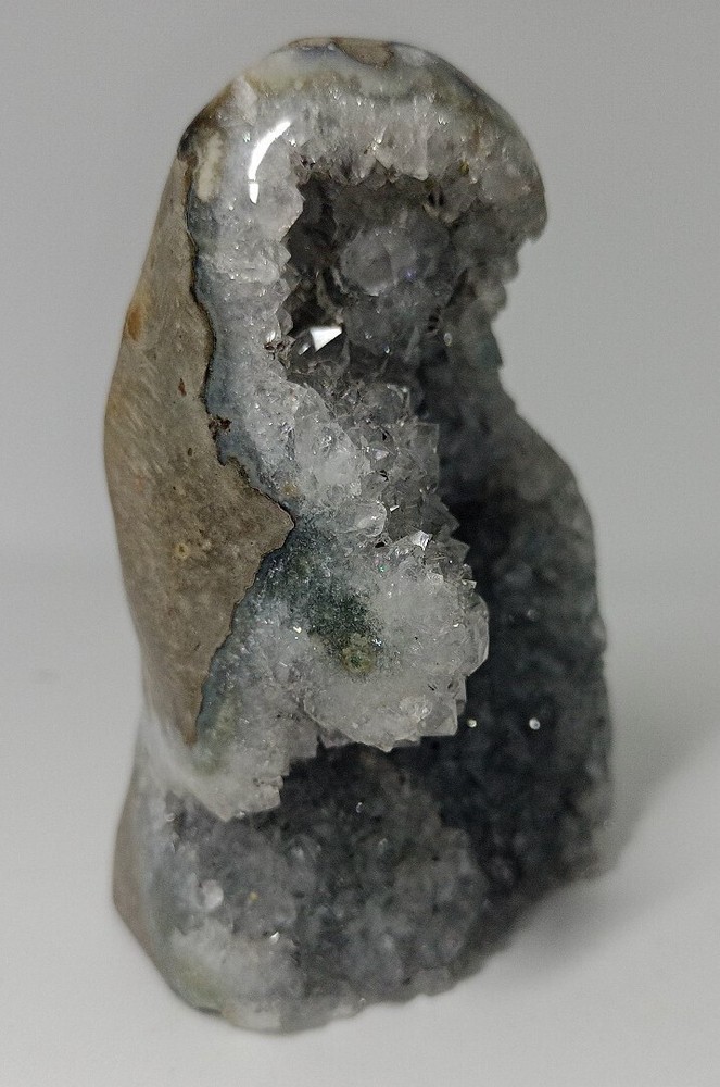 Gorgeous Silver Amethyst Crystal Cluster 1.5lb