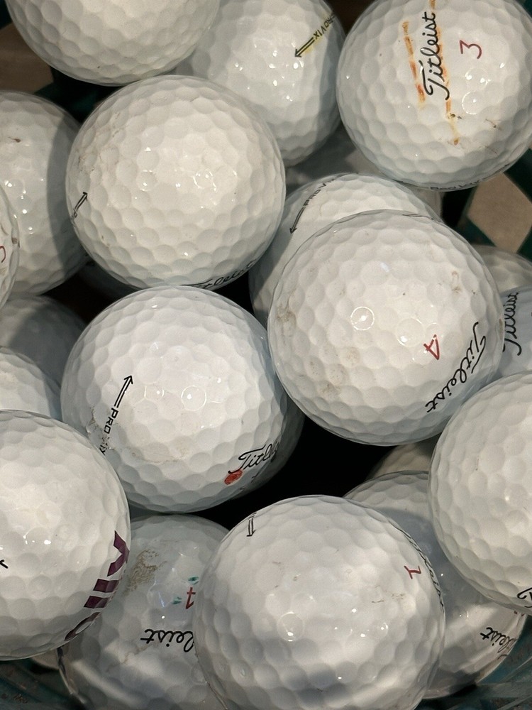 120 Titleist Pro V1x Used Golf Balls
