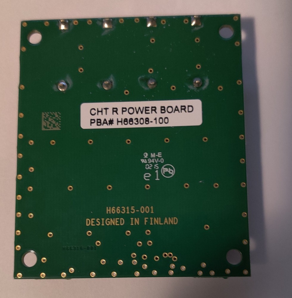 CHT R Power board PBA# H66308-100