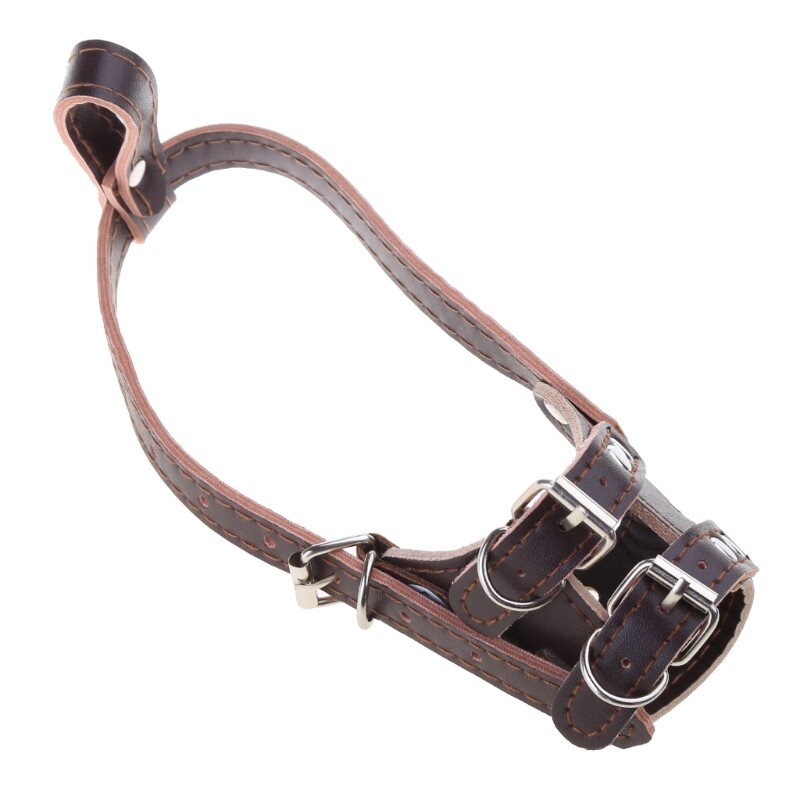 Adjustable Muzzle Comfortable for Small, Large Dogs, Stop Chewing
