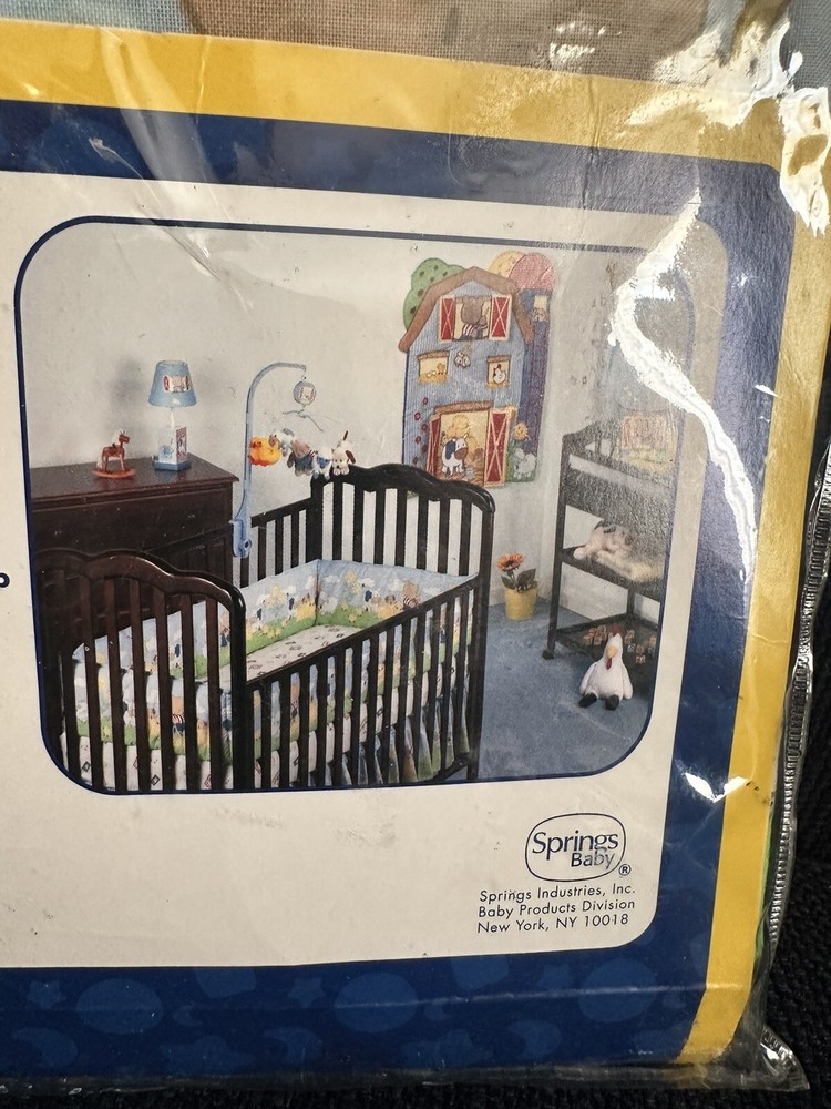 Little Tikes Crib Ruffle 1990s