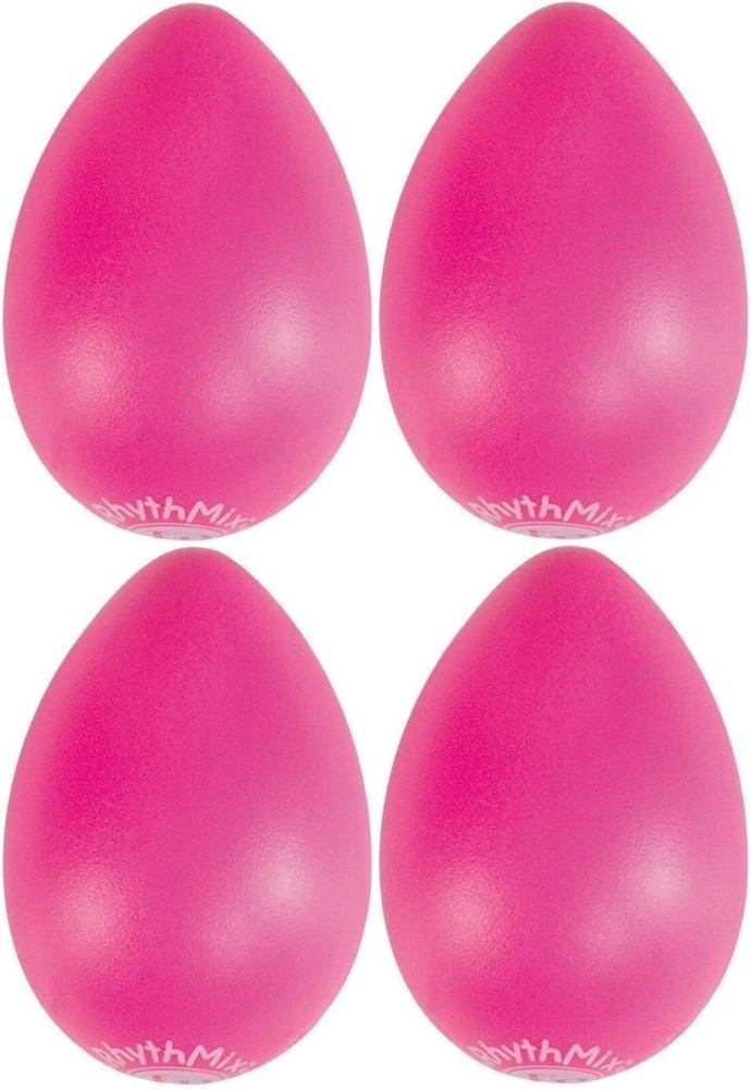 4x Latin Percussion LP Rhythmix Shaker Eggs, 2 Pair Maracas