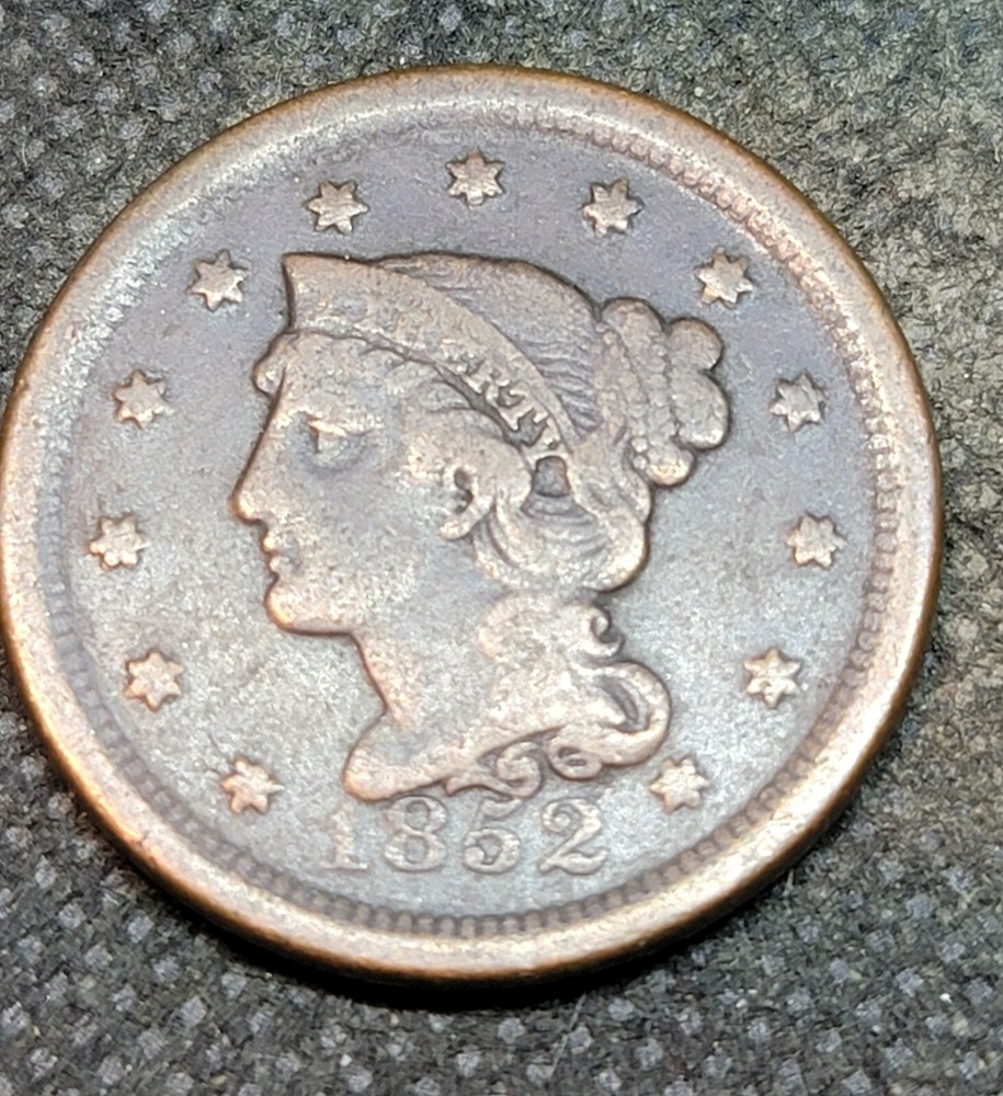 1852 LARGE CENT  L714