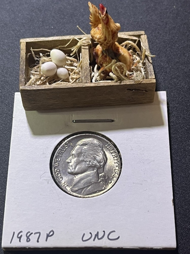 1987-P Jefferson Head Nickel Coin Uncirculated! With Errors Check Pics! 🪙🔥