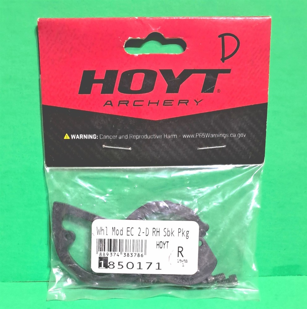 New Hoyt Eclipse EC Cam #2 RH Draw Length Module Set - EC-2D-TR/BR - Black