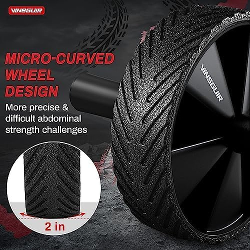 Ab Roller Wheel - Ab Workout Equipment for Abdominal & Core Strength Training, H