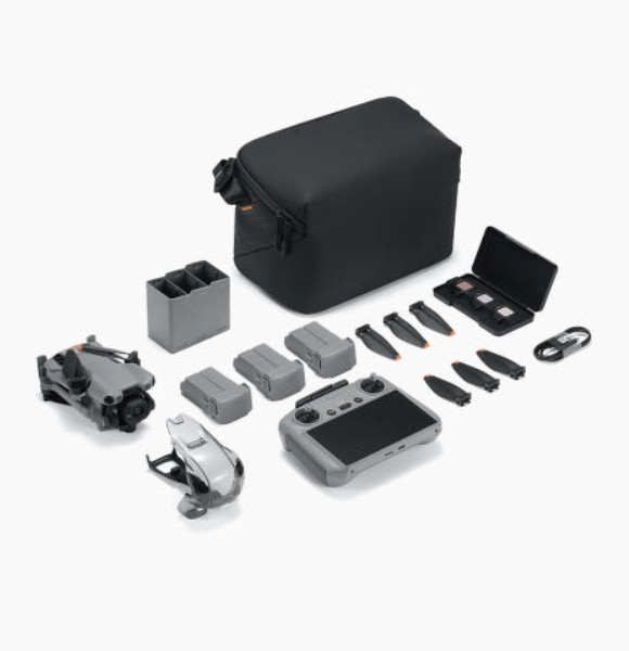 DJI Mini 5 Pro Fly More Combo Plus RC2 Controller 3 Batteries 4K Drone