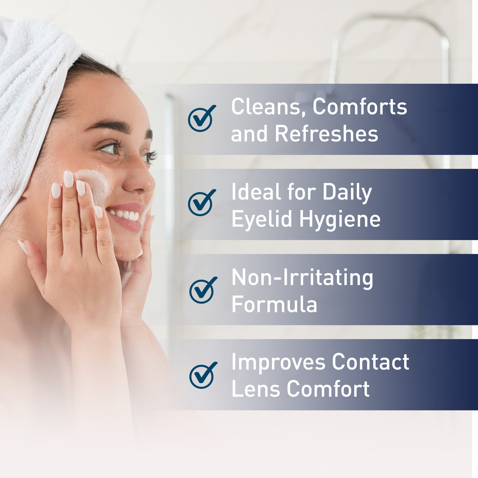 OCuSOFT Lid Scrub Original Foaming Eyelid Cleanser 7.25 Ounces, 215 Milliters