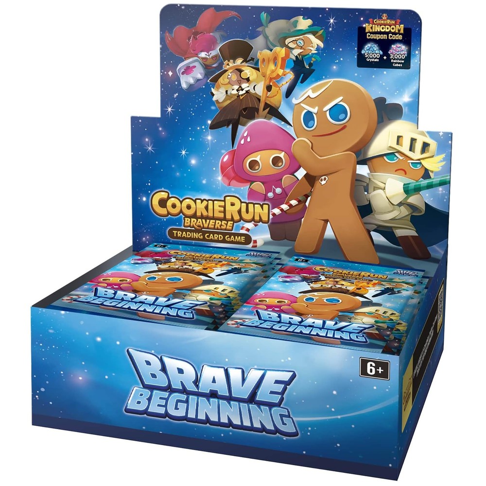 CookieRun Trading Card Game: Brave Beginning Booster Display | 2 Player Competit
