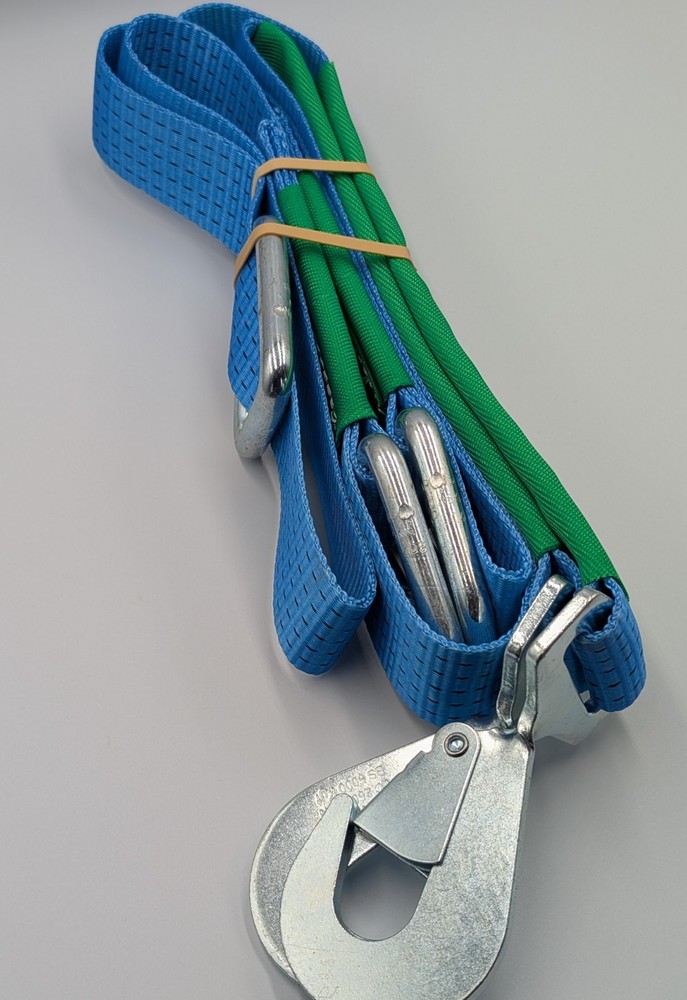 Blue Winch Recovery Brother Trailer Strap - Even Pull System