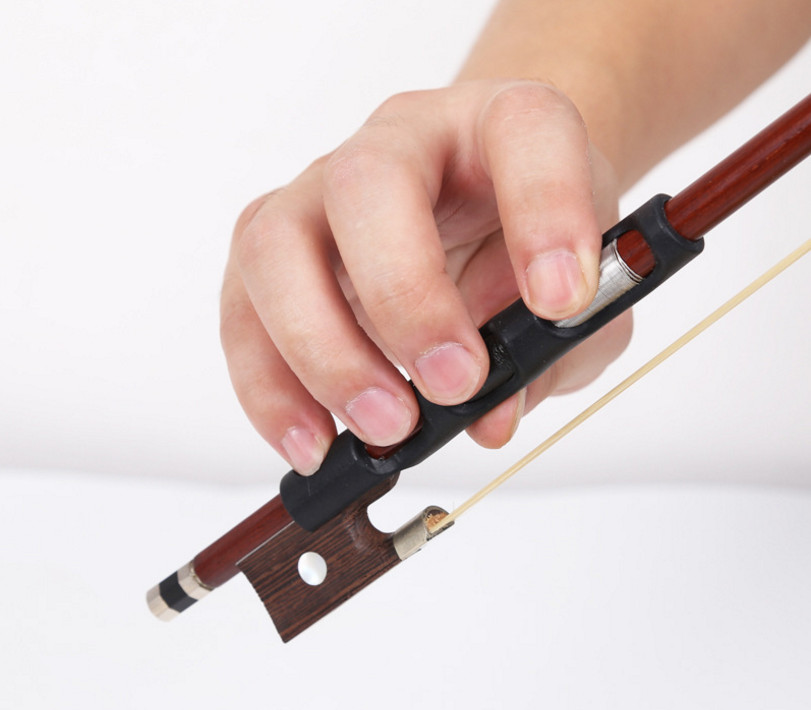 Rubber Violin Bow Grip Posture Correction Grasp Bow Pose Orthotics for Beginner