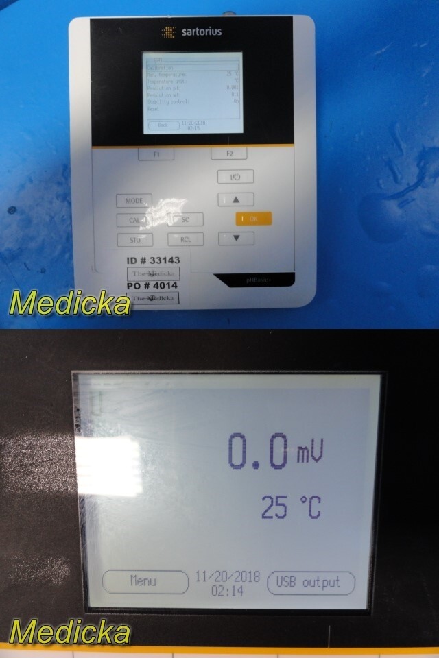 Sartorius Model PhBasic+ Benchtop Ph Meter ~ 33143