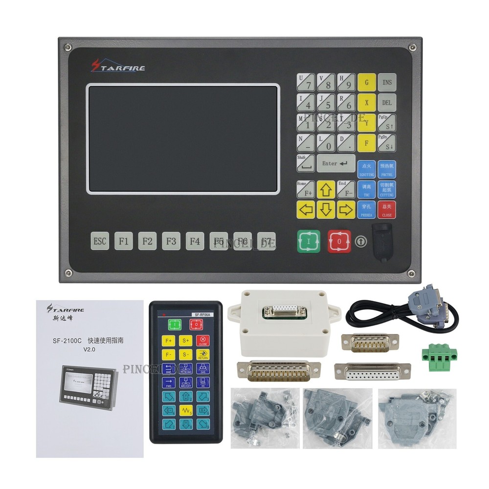 STARFIRE 2100C CNC Control System & RF06A Remote for Flame Plasma Laser Cutter