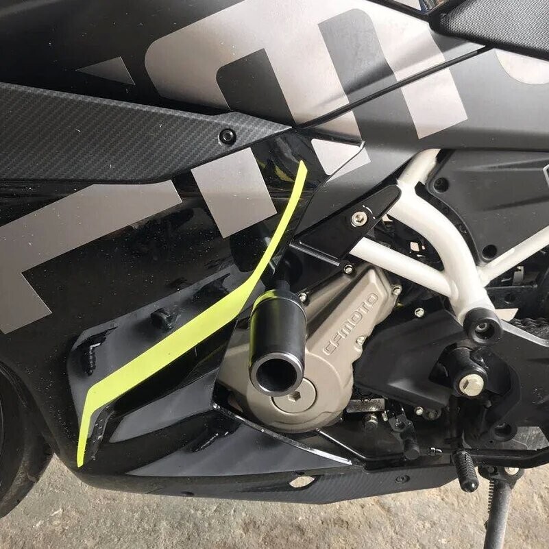 CNC Falling Protection Frame Slider Fairing Guard Protector For 250SR 300SR Red