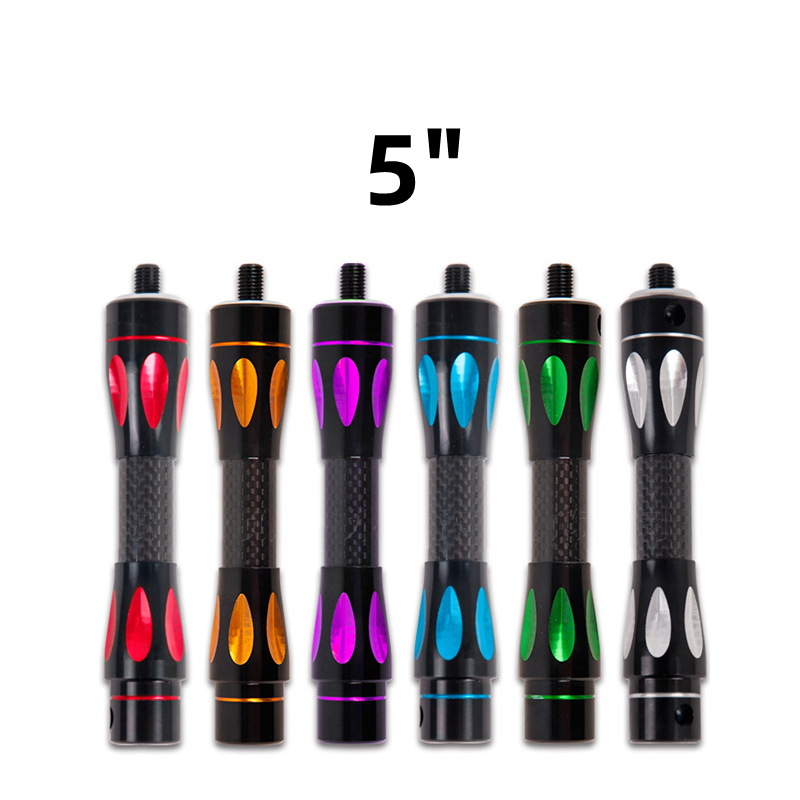4" 5" 6" Compound Bow Stabilizer Carbon Balance Bar Extender Rod Shock Absorber
