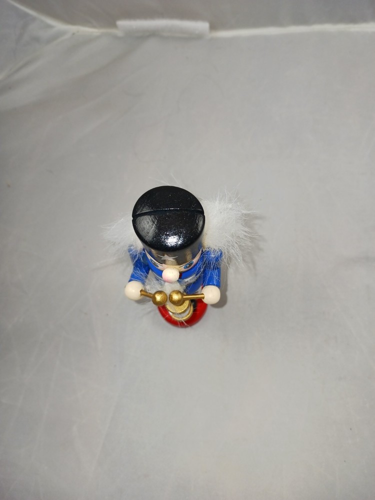 4.5 Inch Nutcracker Card Holder -- Blue