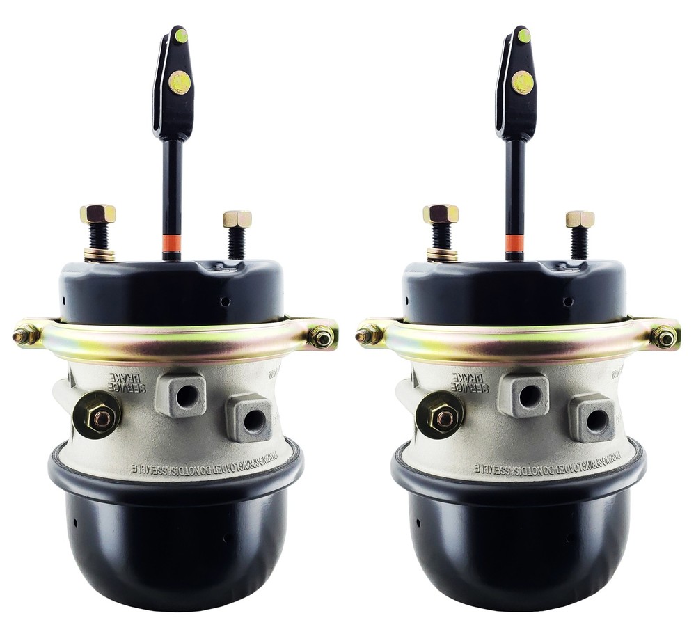 2 x Air Brake Chamber Long Stroke 30x30 Welded Clevis 3"/76mm Long Stroke