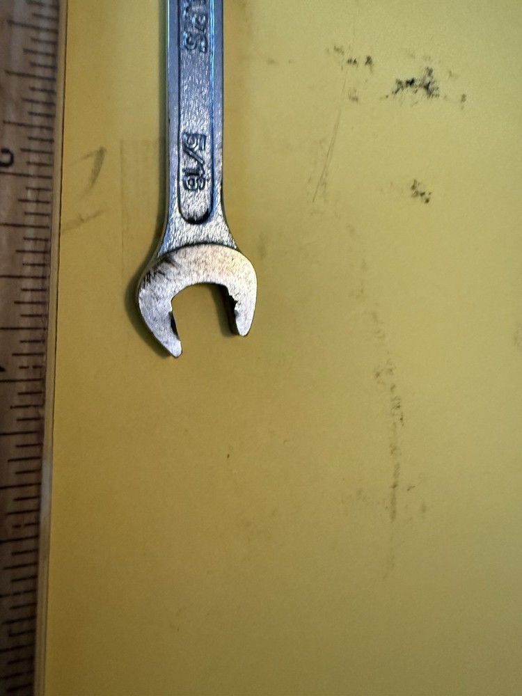 Sears 1/4-5/16 Double Open End Wrench