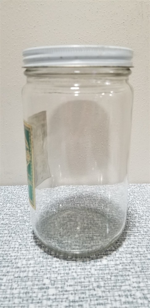 TURKEY JOINTS CANDY Advertising GLASS JAR Empty
