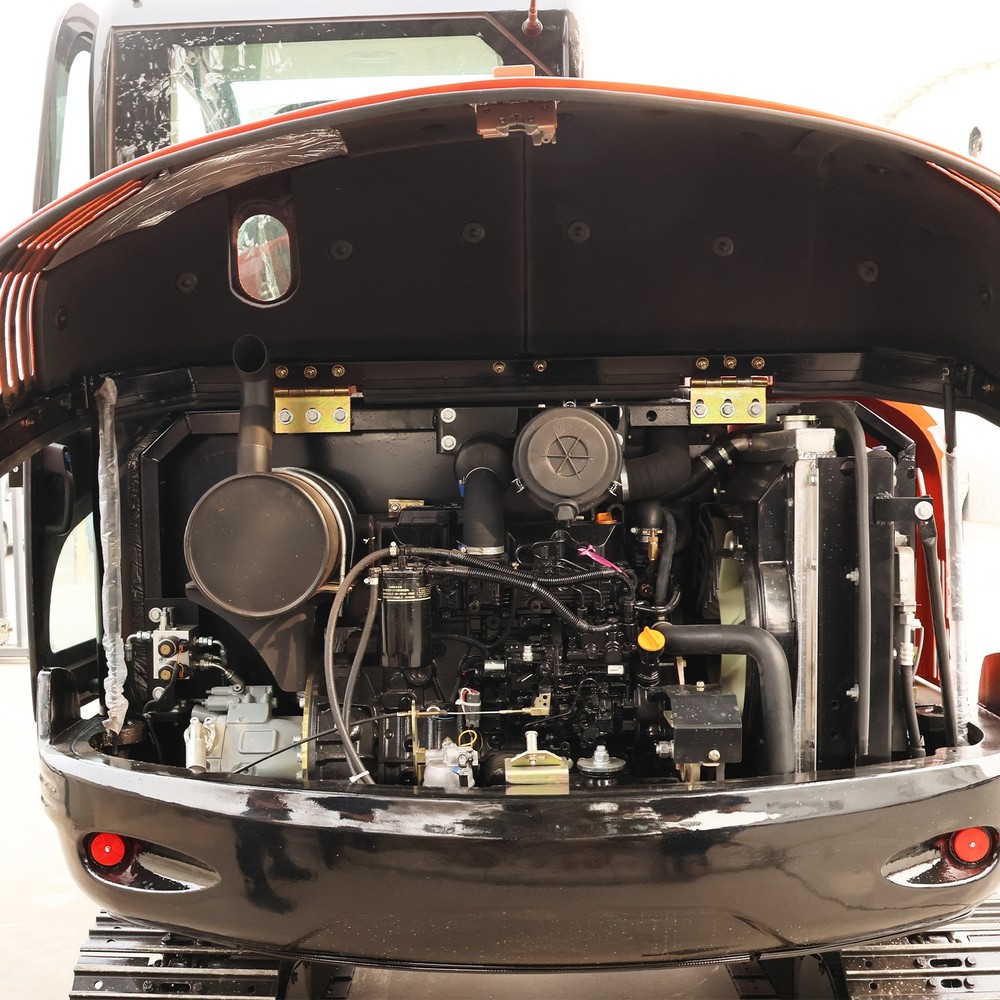 6-Ton Mini Excavator Yanmar Engine Powered with AC Cabin & Multi Digger Accessor