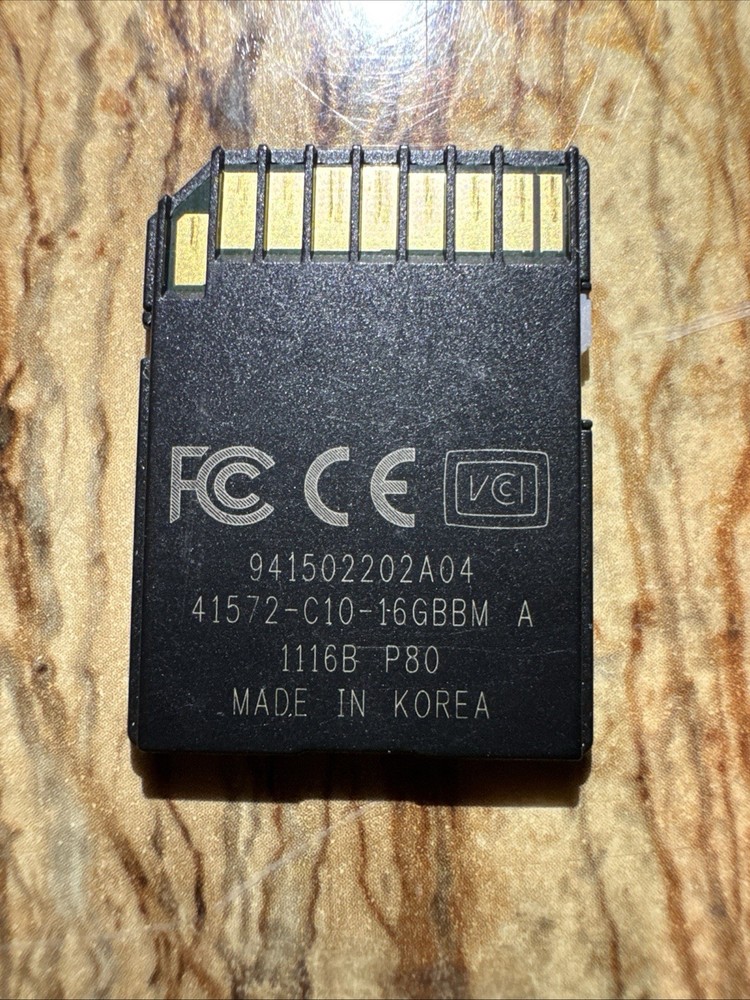 NAVIGATION SD CARD 96554-D9101 OEM