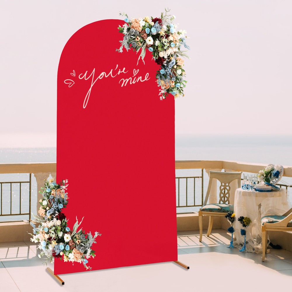 Arch Backdrop Stand Wedding Arch Rack Balloon/Flower Arch Frame 2.2 m High