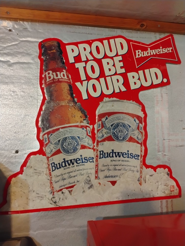 Vintage Budweiser Sign