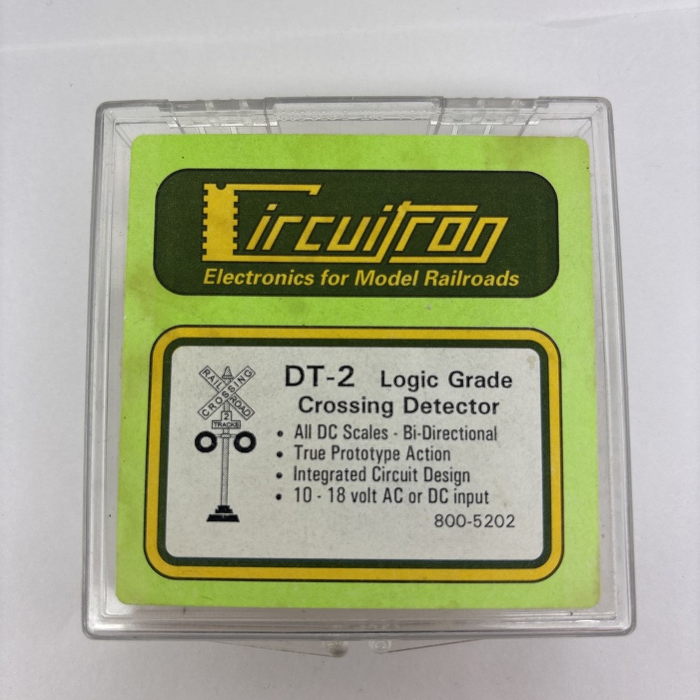 Circuitron 800-5202 DT-2 Logic Grade Crossing Detection Unit