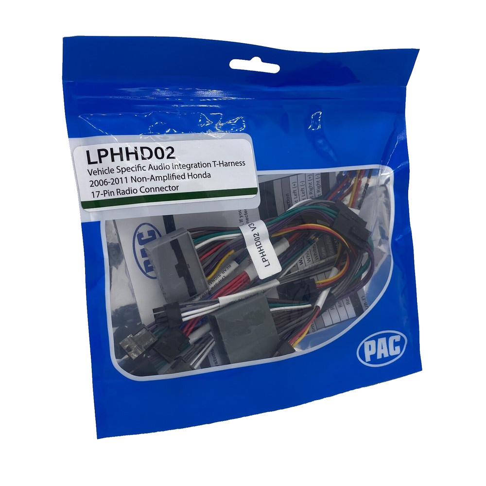 PAC Amplifier Integration Solution for Select 2006-2011 Honda LPHHD02+SHLOC/22